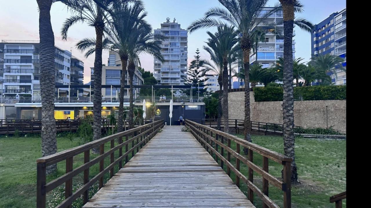 Апартаменты Piso A Pie De Playa Con Piscina Y Vistas Al Mar Беникасим Экстерьер фото